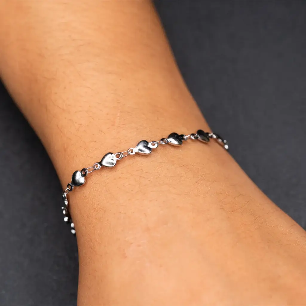 Amore – Edelstahl am Handgelenk – Permanentschmuck Aachen