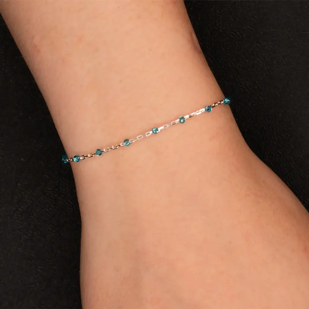 Celia – 925er Sterling Silber am Handgelenk – Permanentschmuck Aachen