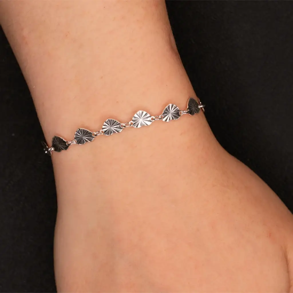 Isa – 925er Sterling Silber am Handgelenk – Permanentschmuck Aachen