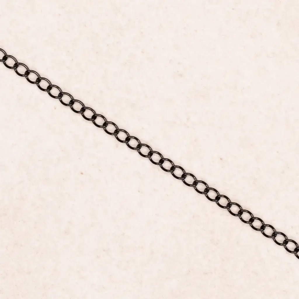 John – Edelstahl schwarz beschichtet Produktansicht – Permanentschmuck Aachen