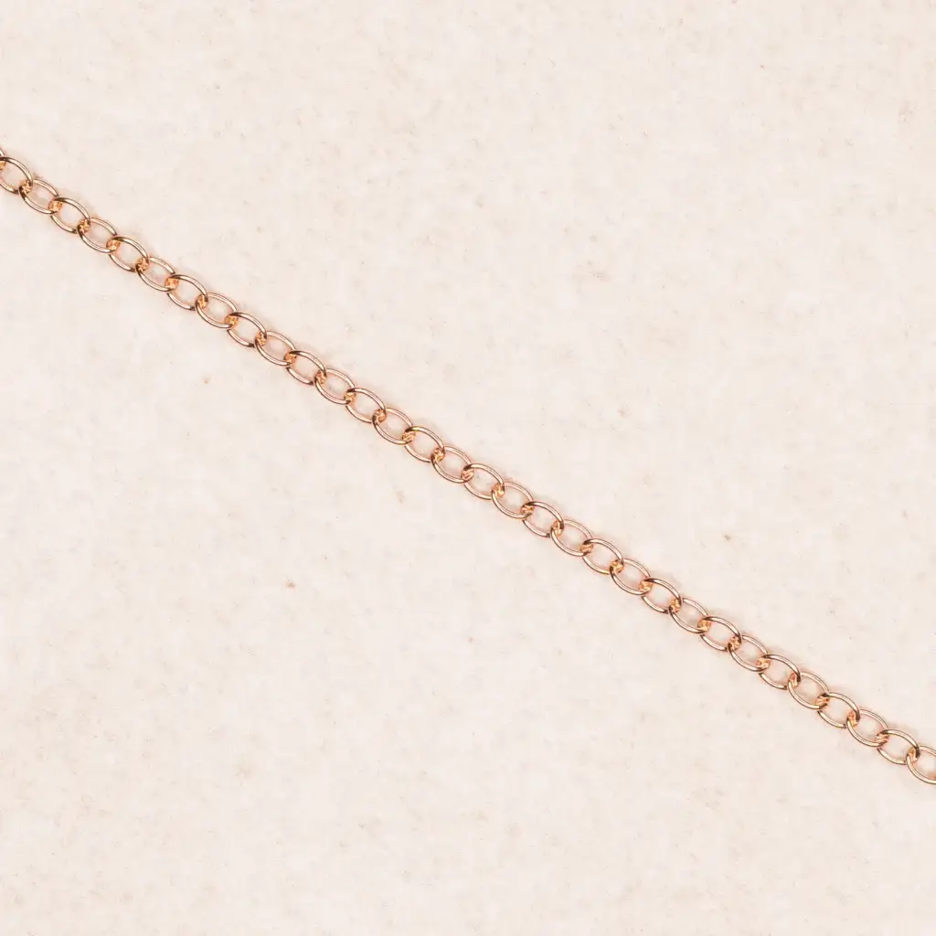 Kate – 925er Sterling Silber, roségold plattiert Produktansicht – Permanentschmuck Aachen