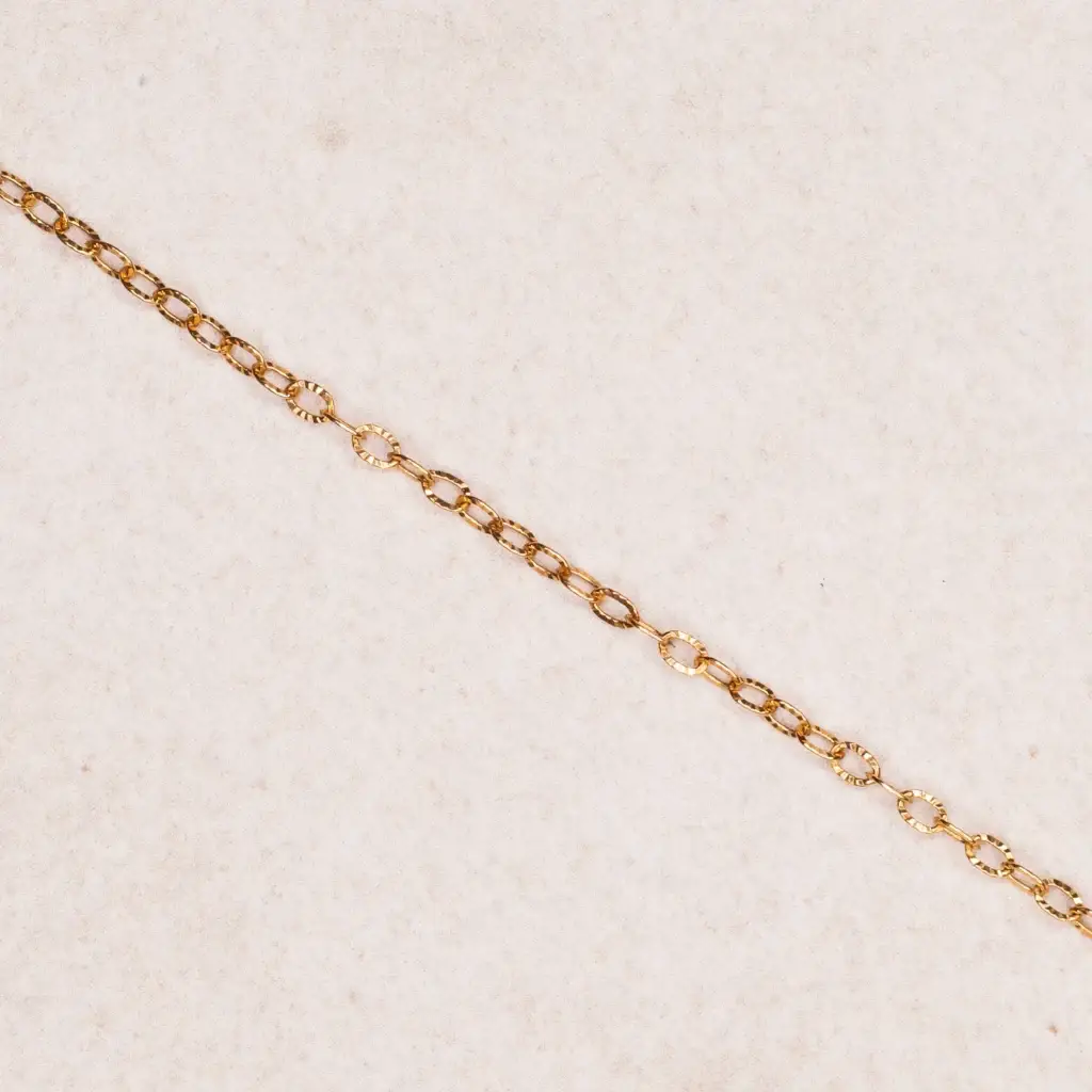 Sunny – 925er Sterling Silber, gold plattiert Produktansicht – Permanentschmuck Aachen